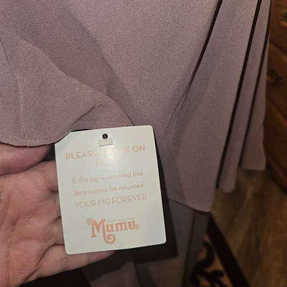 Show Me Your Mumu XXL Lavender bridesmaids dress NWT - Picture 3 of 3